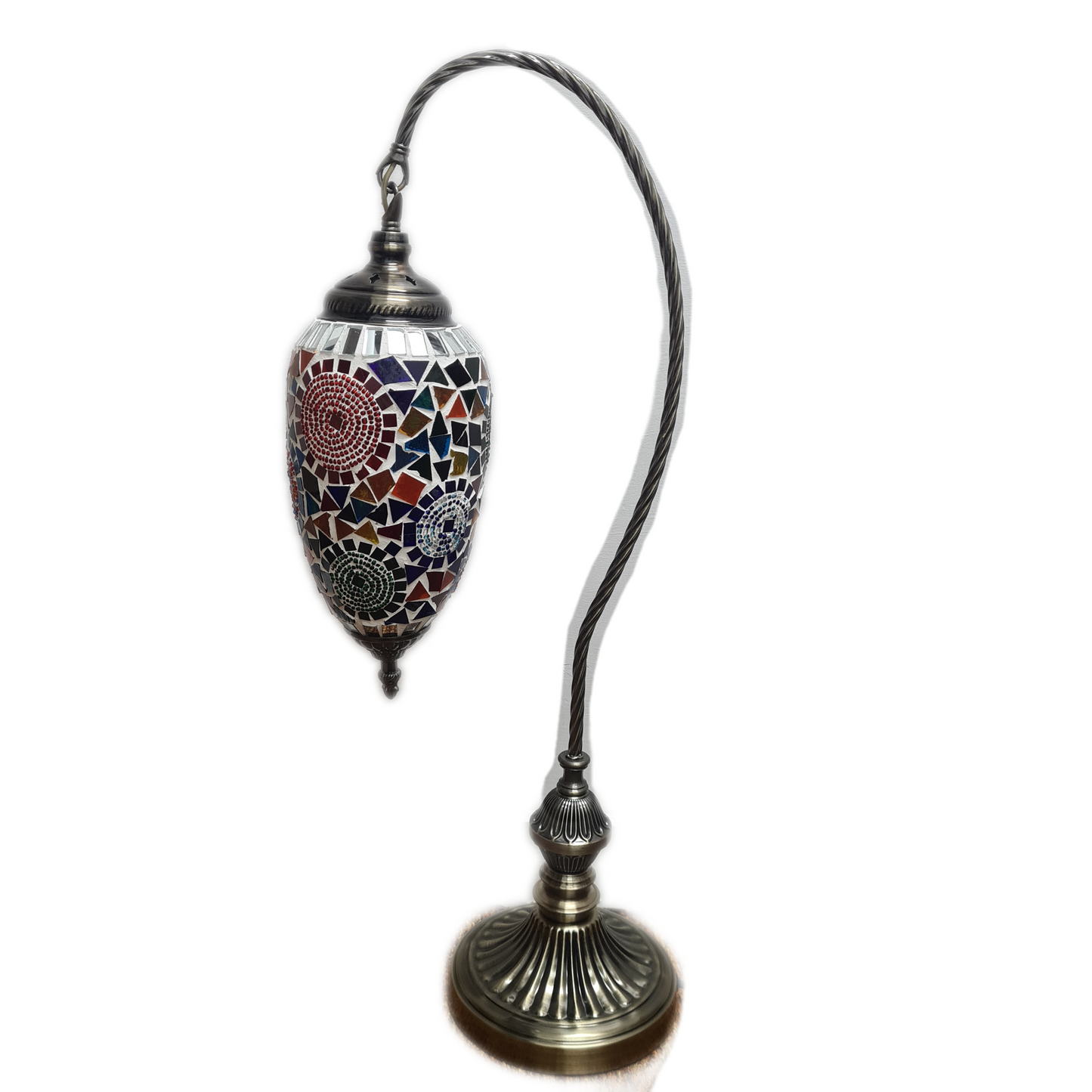 Turkish Swan Mosaic Lamp - TL21