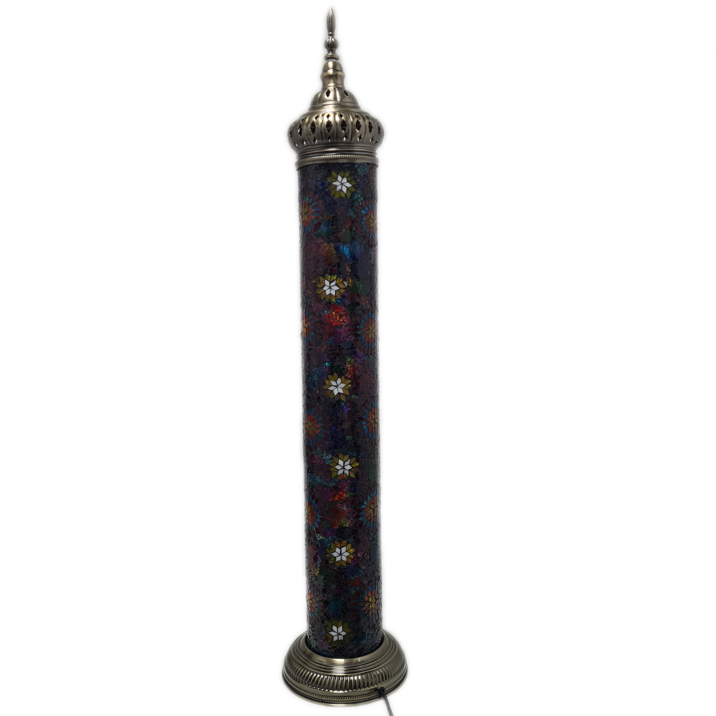 105cm Tall Column Mosaic Lamp - TL52