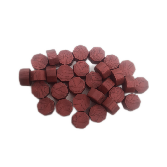 30PC Wine Red Wax Seal Pieces