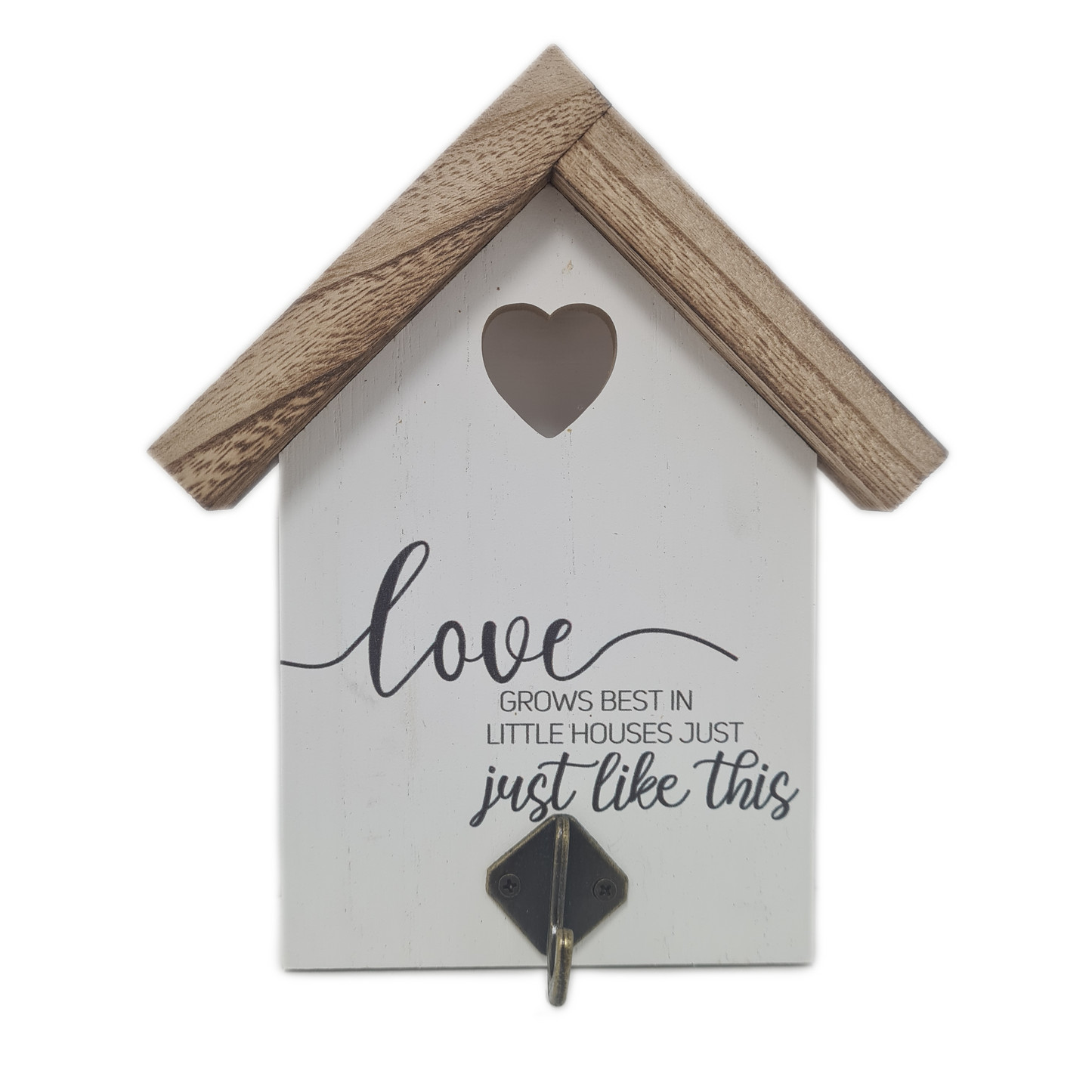 Love Grows Best Key Holder