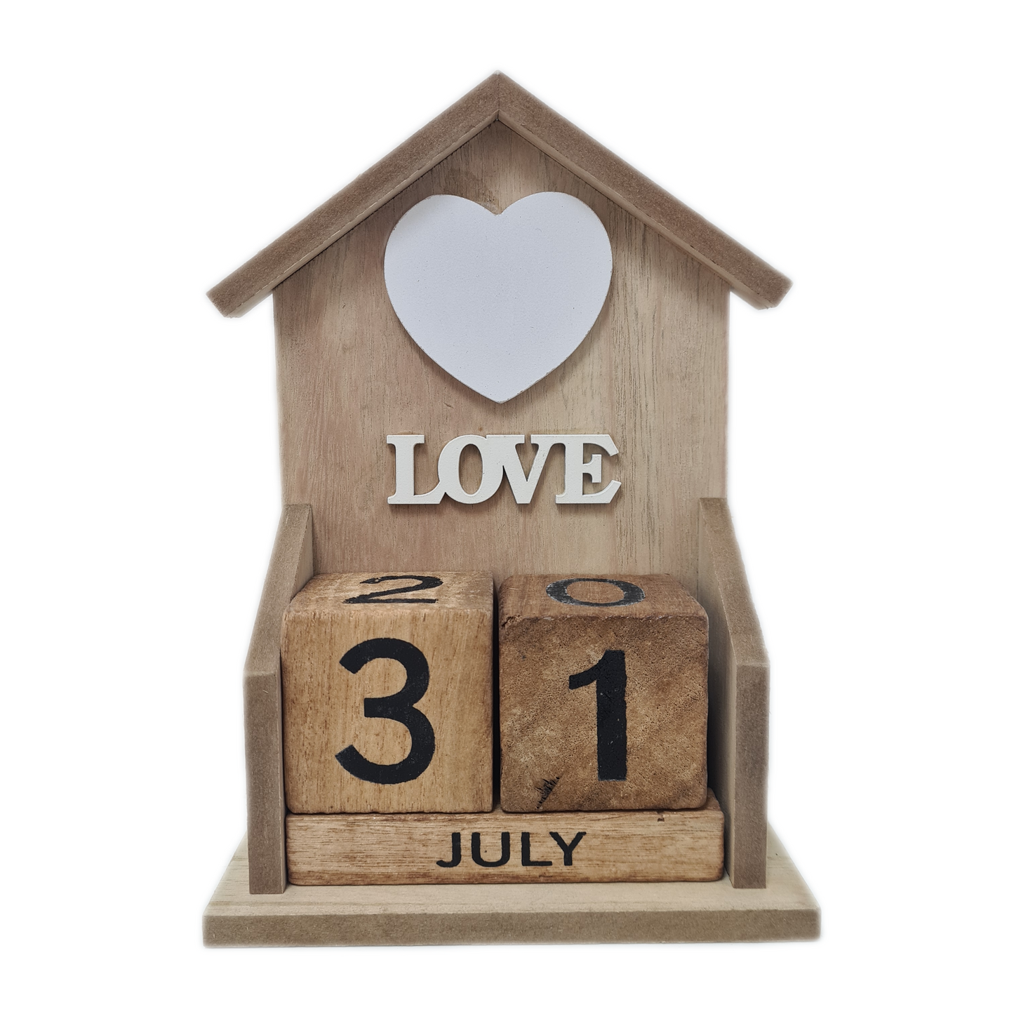 Wooden Blocks Perpetual Calendar
