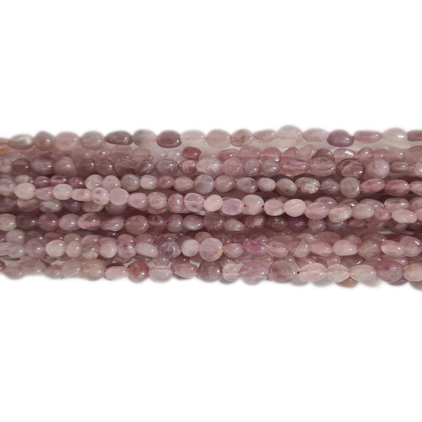 Kunzite Gemstone Nugget Beads