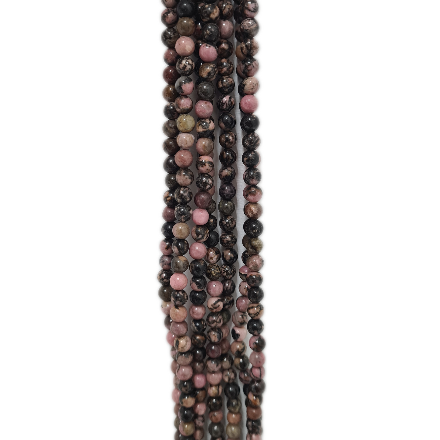 6mm Rhodonite Gemstone Beads