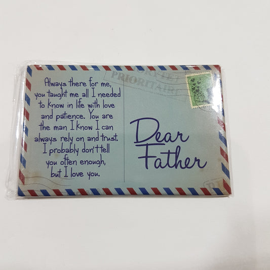 Dear Father Magnet