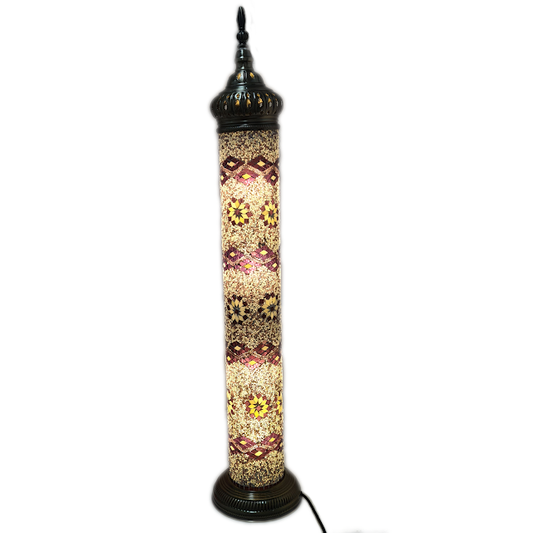 105cm Tall Column Mosaic Lamp - TL52