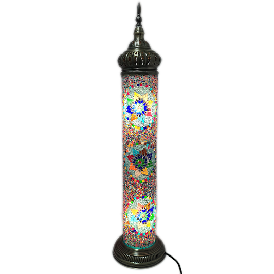 90cm Tall Column Mosaic Lamp - TL53