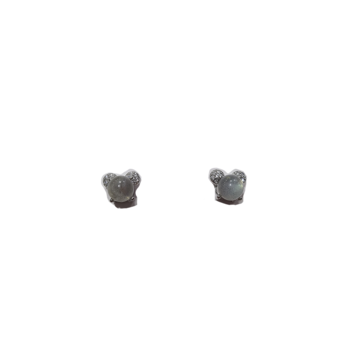 Moonstone Stud Earrings