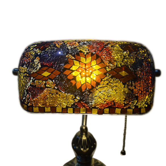 Mosaic Desk Lamp with Chain -TL63