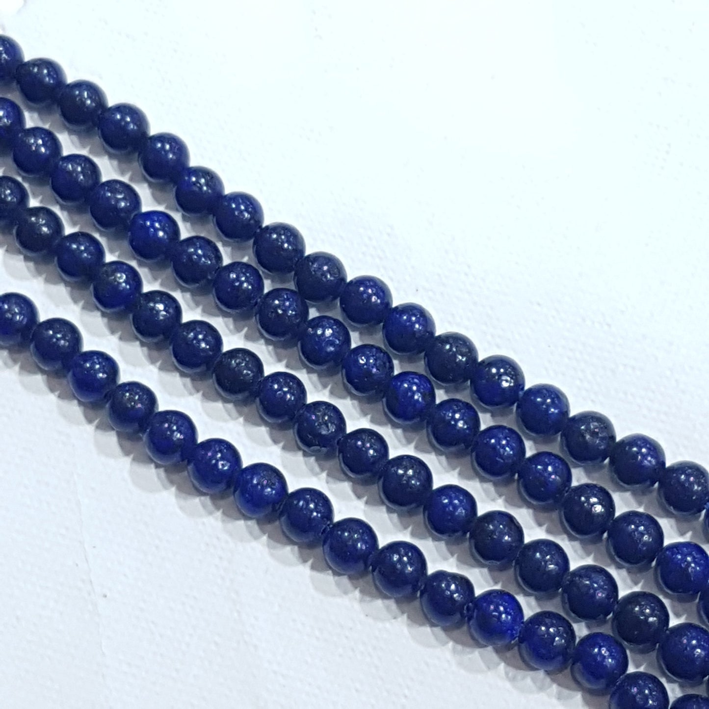 5.5mm Lapis Lazuli Gemstone Beads