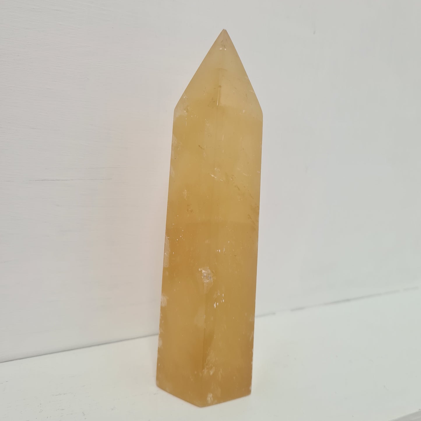 799g Honey Calcite Tower