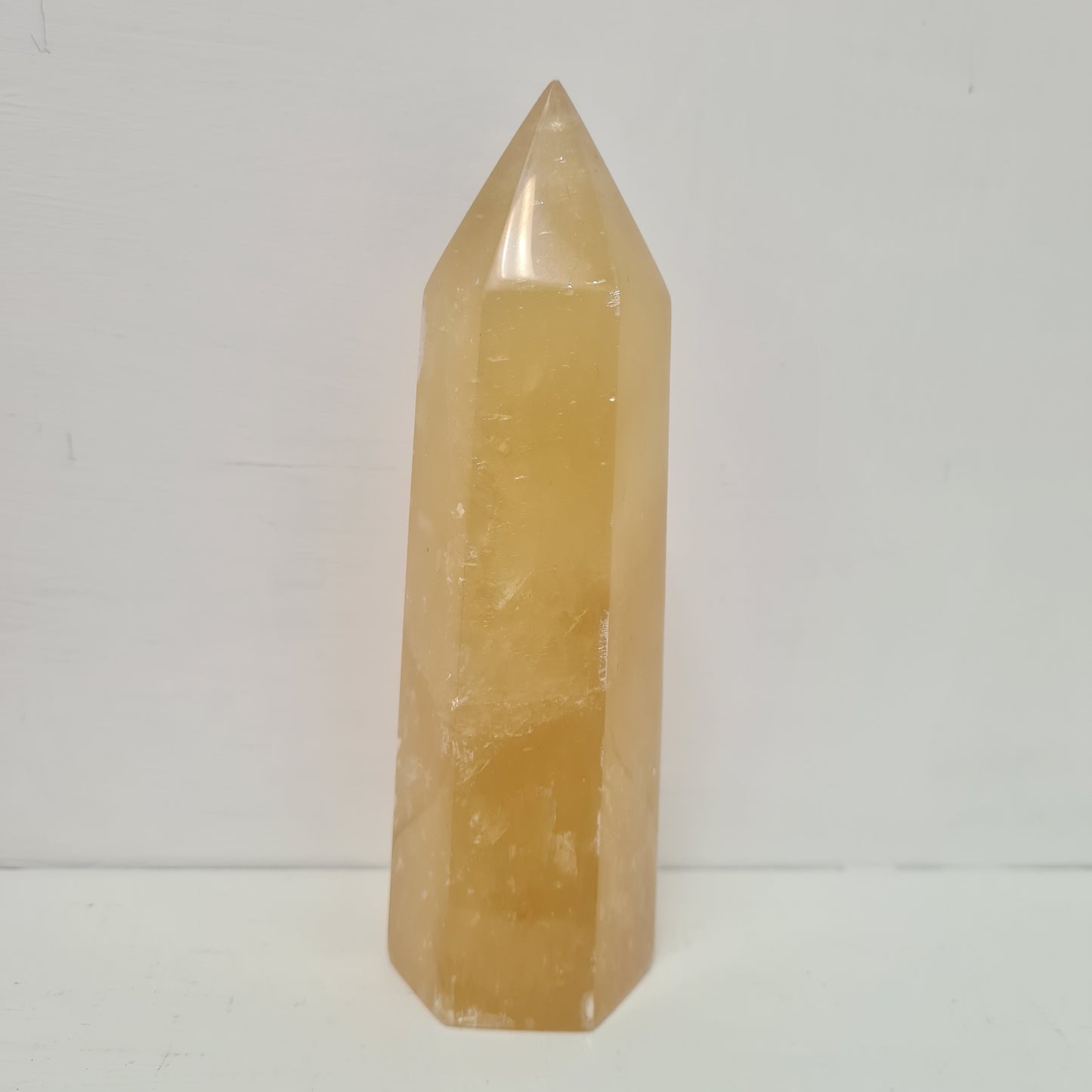 799g Honey Calcite Tower