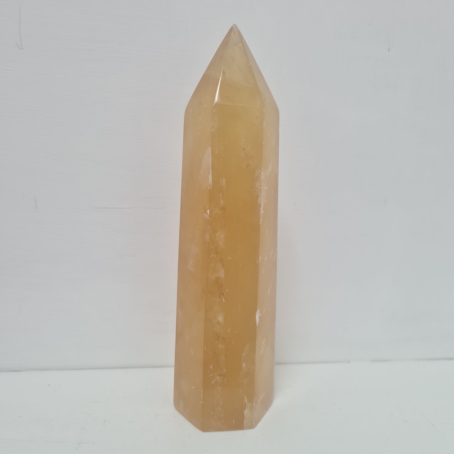 793g Honey Calcite Tower