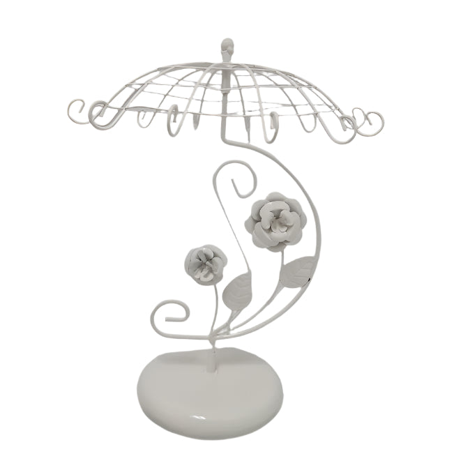 Jewellery Stand With Flowers & Umbrella Carousel
