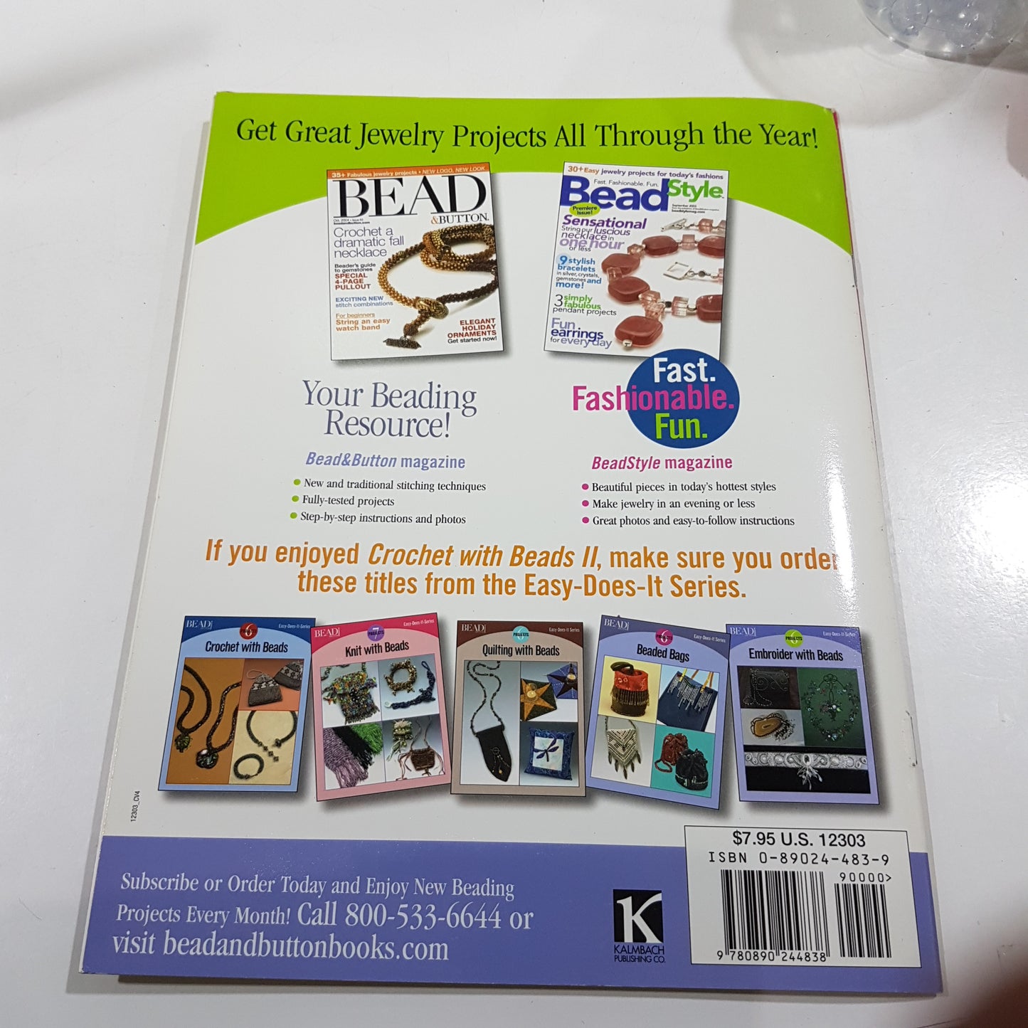 Pre loved Crochet With Beads Magazine