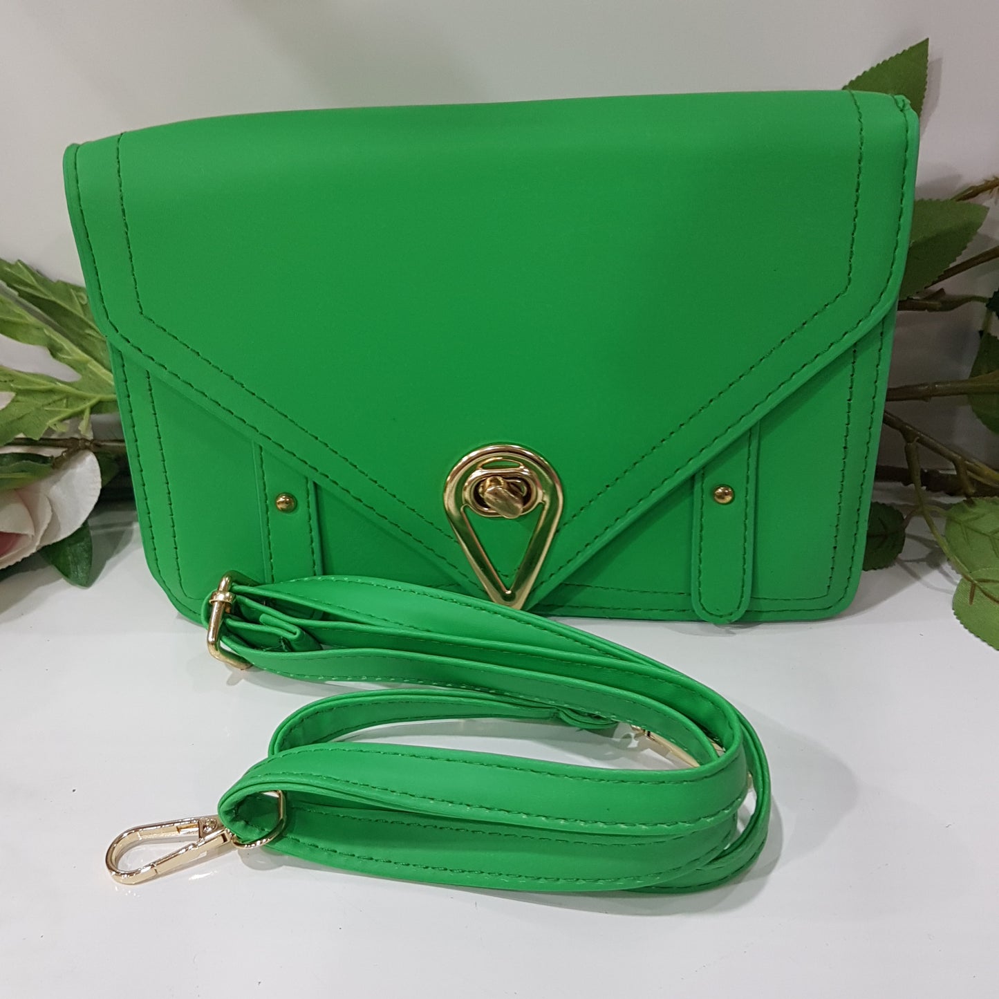 Green Shoulder Bag