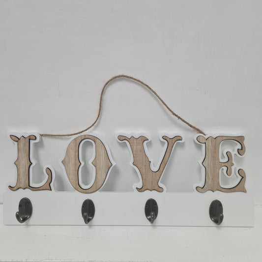 Love Wall Hook Sign