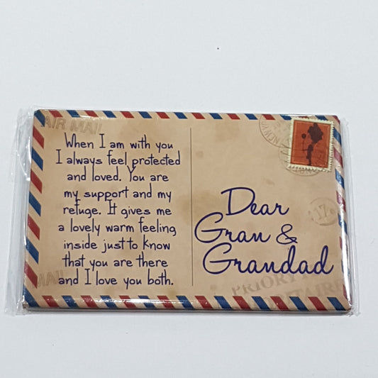 Dear Gran & Grandad Magnet