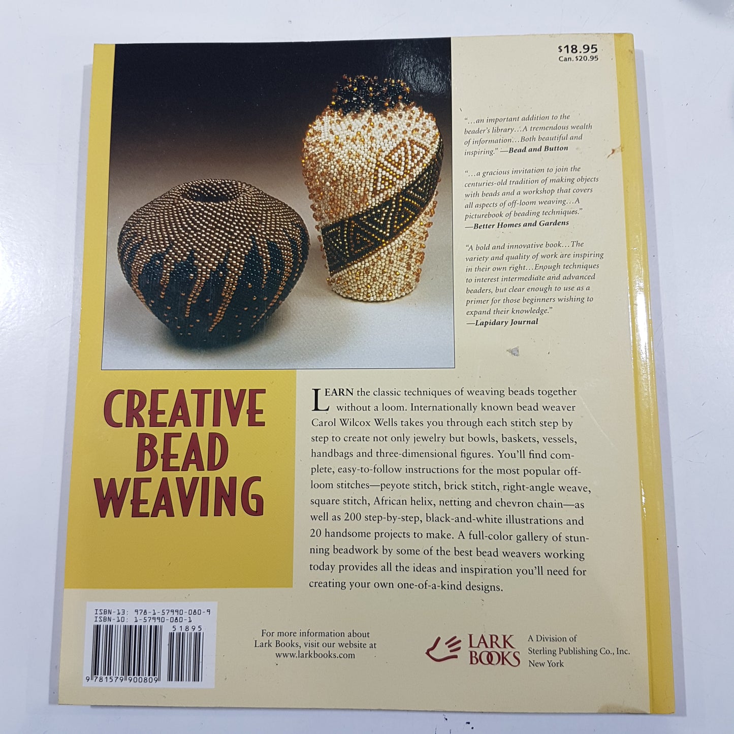 Creative Bead Weaving Book - Preloved