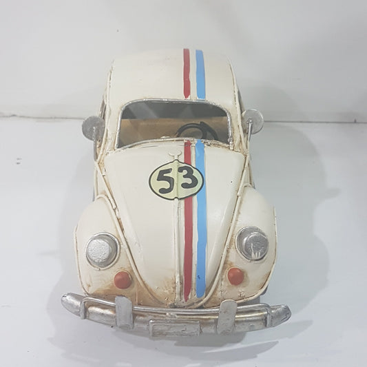 Herbie Vintage Style Metal Car