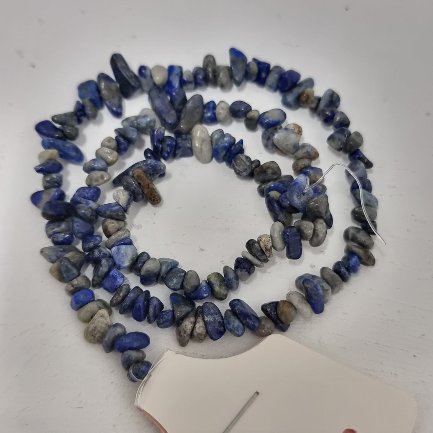 Lapis Lazuli Gemstone Chip Bead Strand