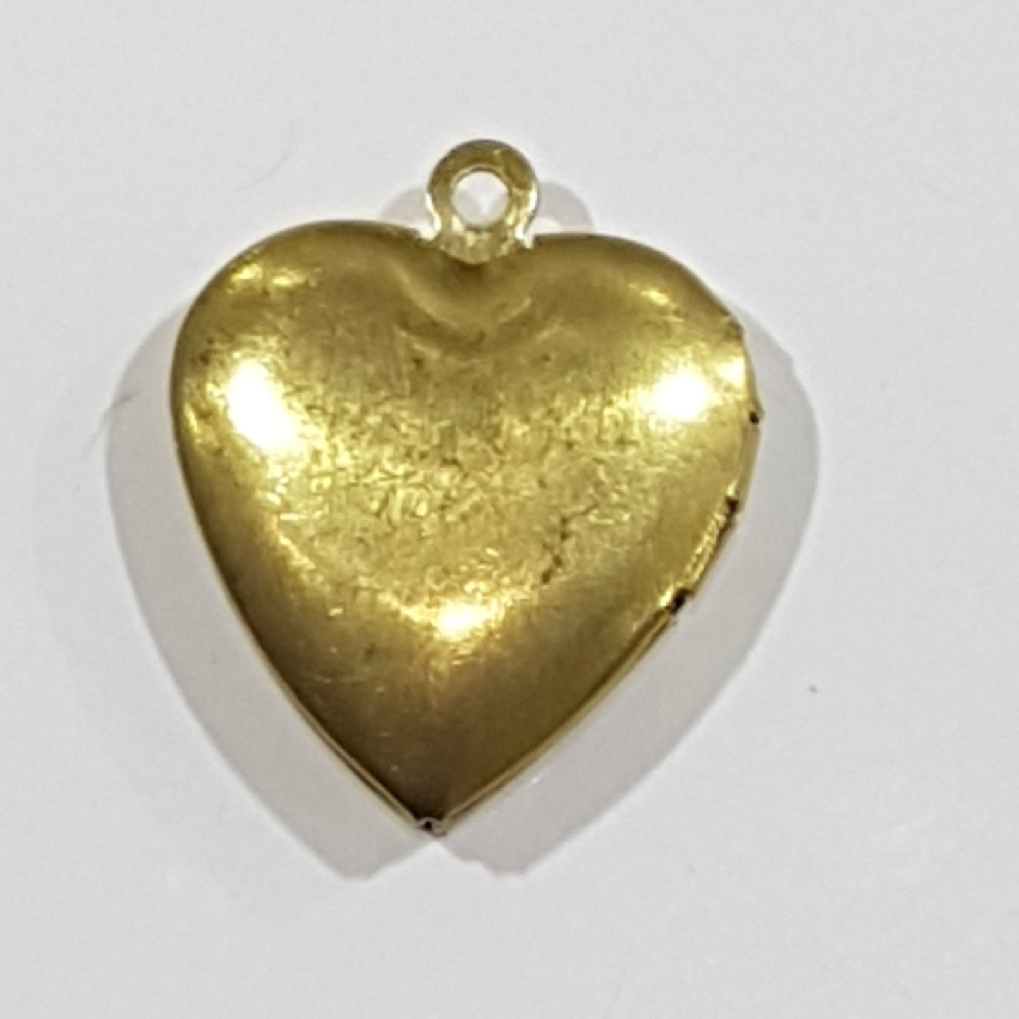 Small Brass Heart Locket