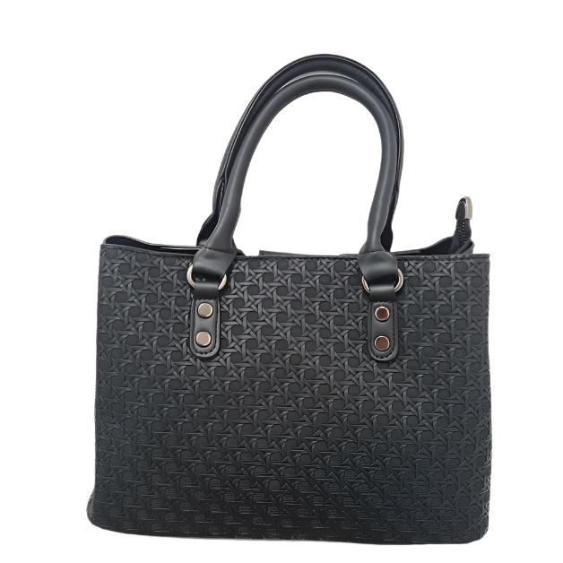3pc Black Handbag