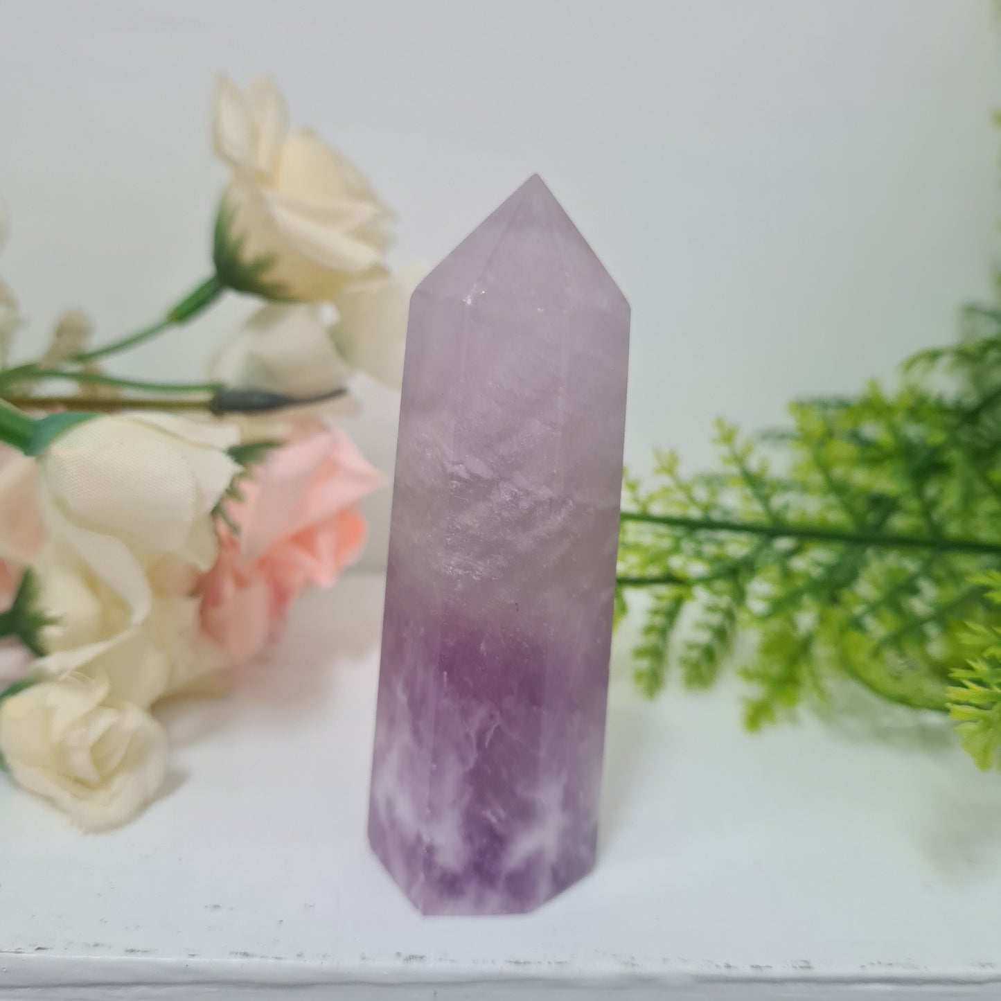 Purple Fluorite Point