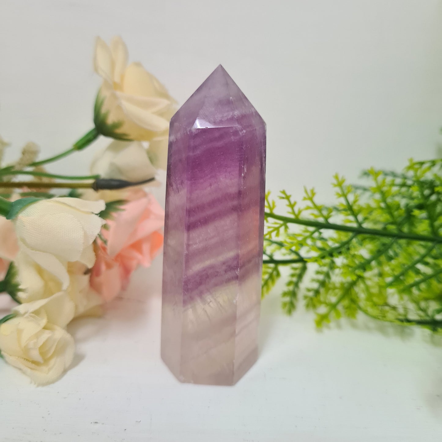 Purple Fluorite Point