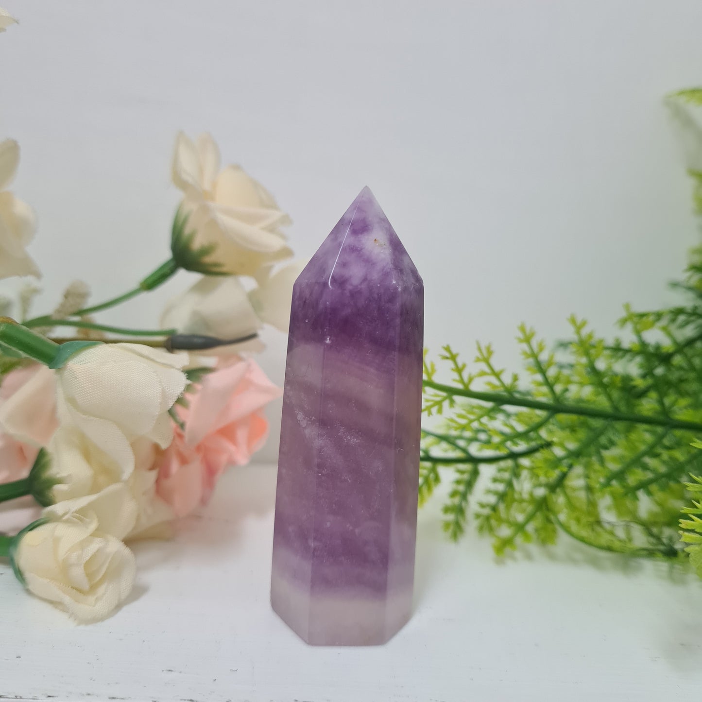 Purple Fluorite Point
