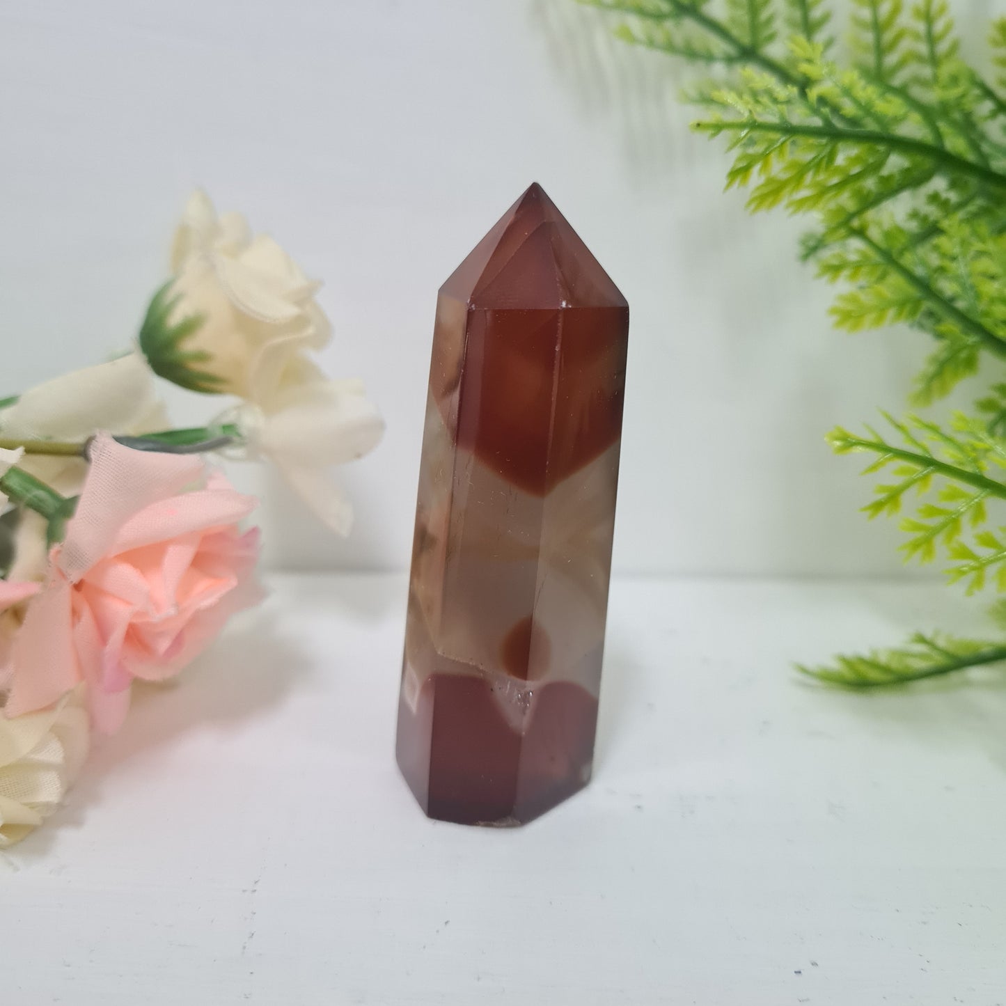 Carnelian Gemstone Point