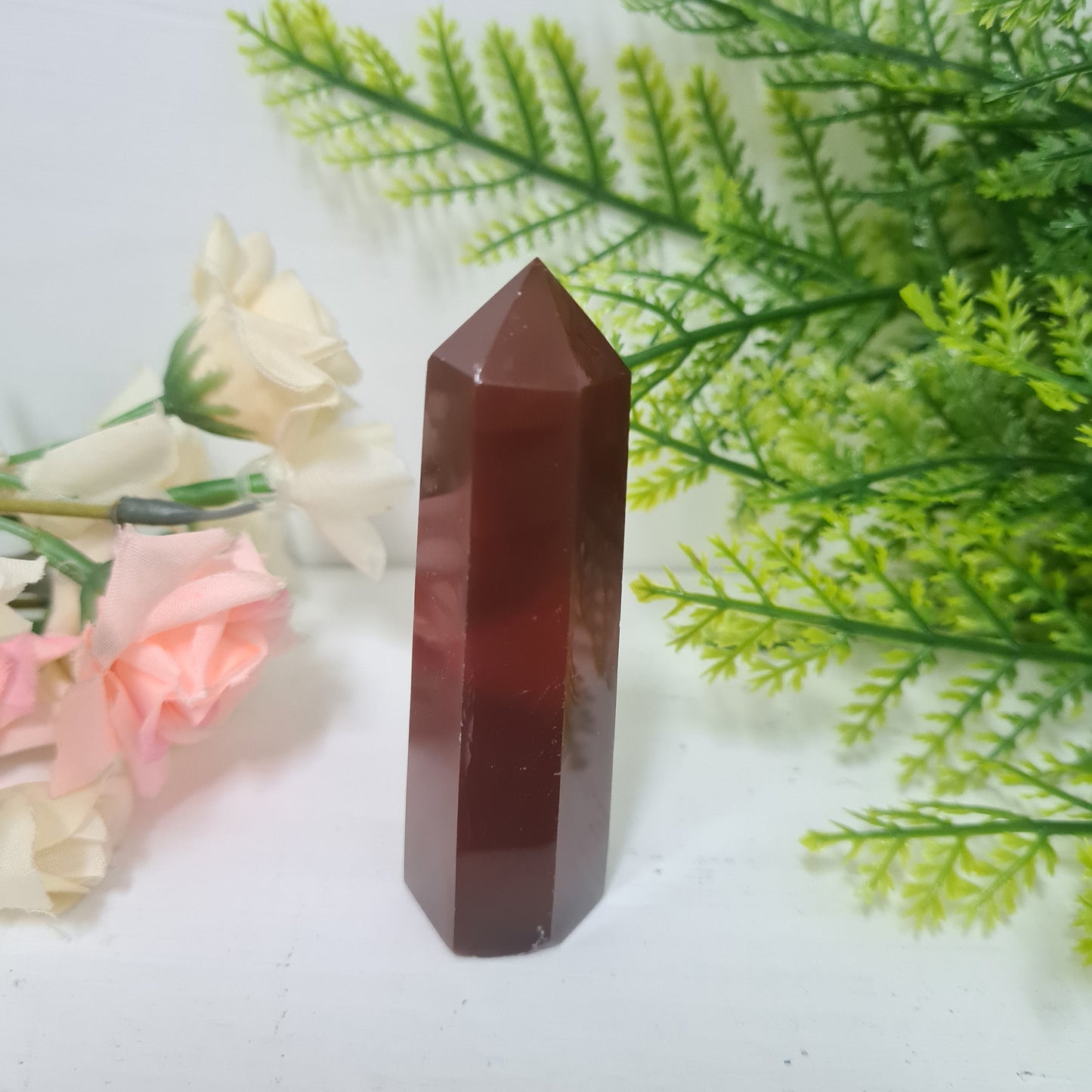 Carnelian Gemstone Point