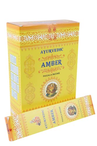 AYURVEDIC Amber Incense Sticks