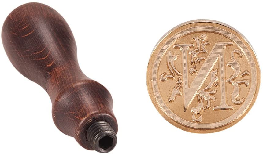 Letter N Brass Wax Seal Stamp