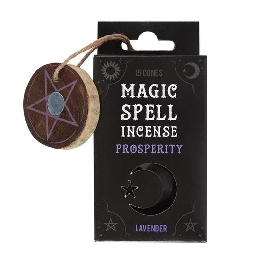 Lavender Prosperity Incense Cones