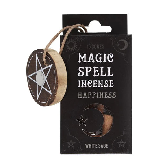 White Sage Happiness Incense Cones