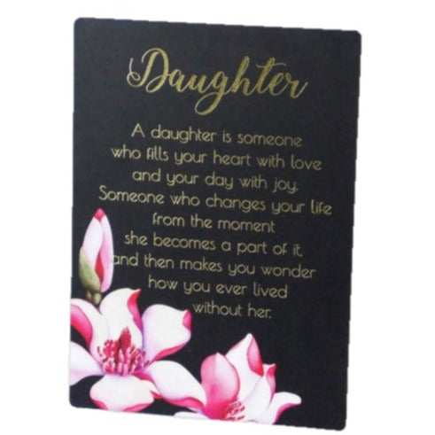 Daughter Plaque