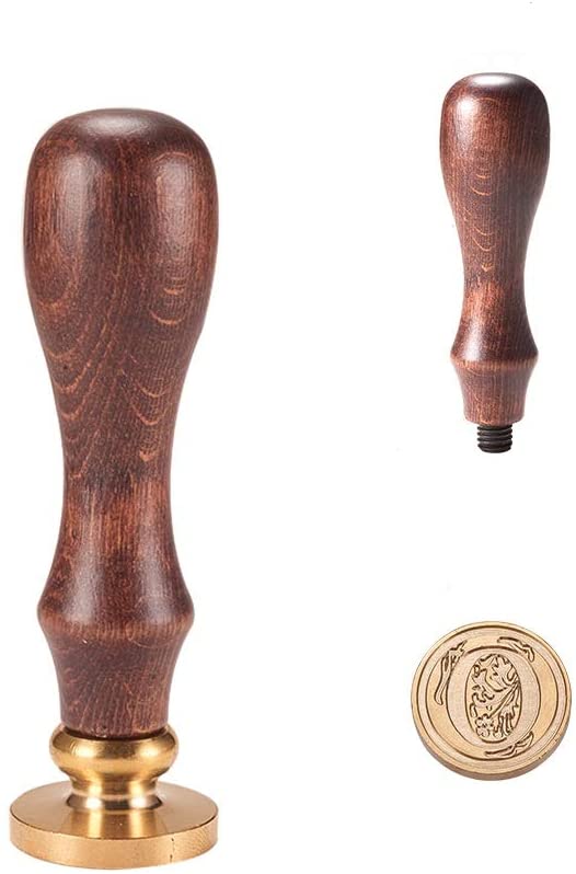 Letter O Brass Wax Seal Stamp