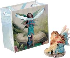 Blue Mini Fairy in Gift Bag