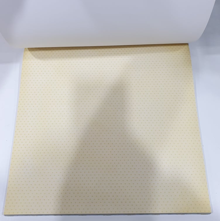 12" Designer Paper Pad - Antique Dots - 180 Sheets