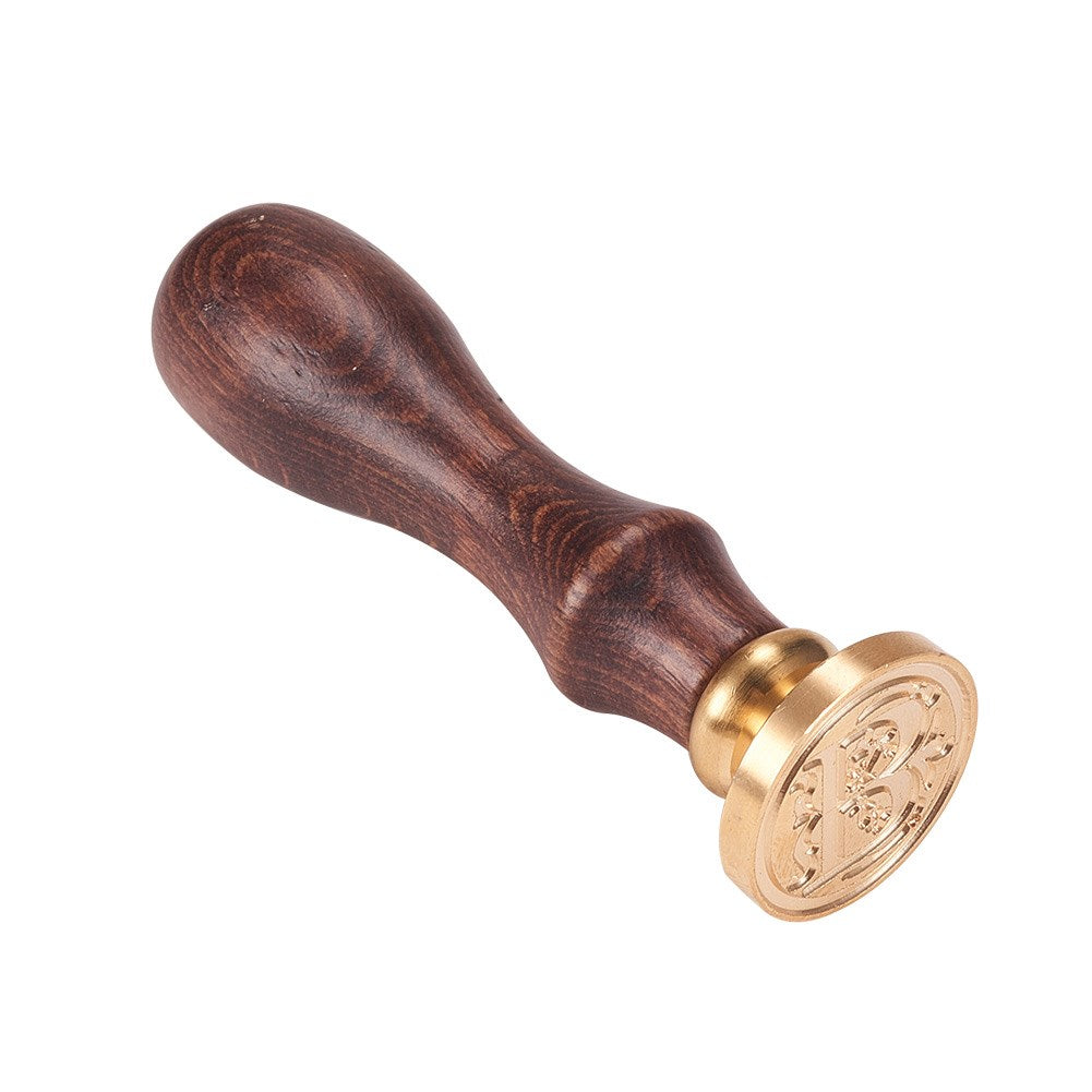 Letter B Brass Wax Seal Stamp