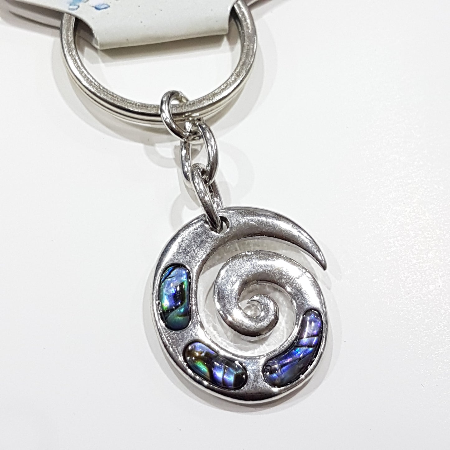 NZ Paua Shell Keychain