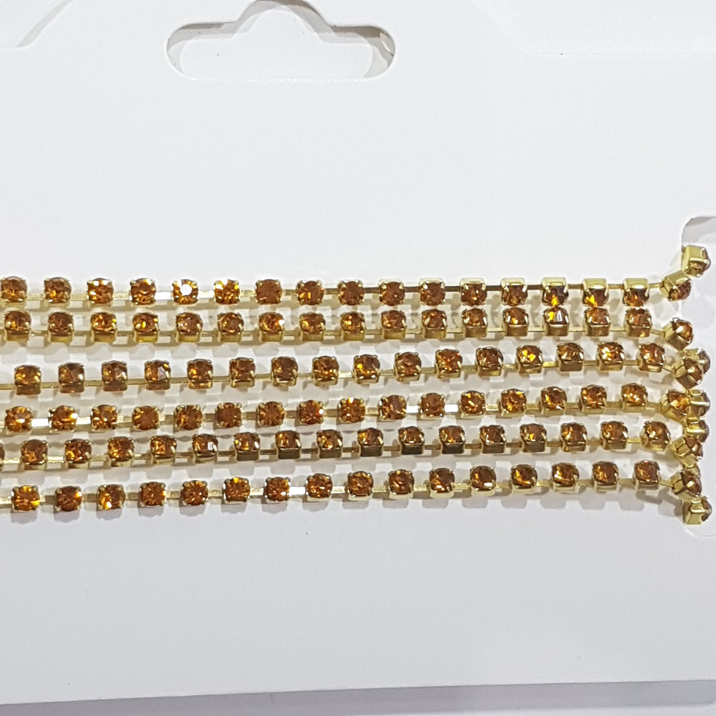 Topaz Preciosa Rhinestone Chain ss8