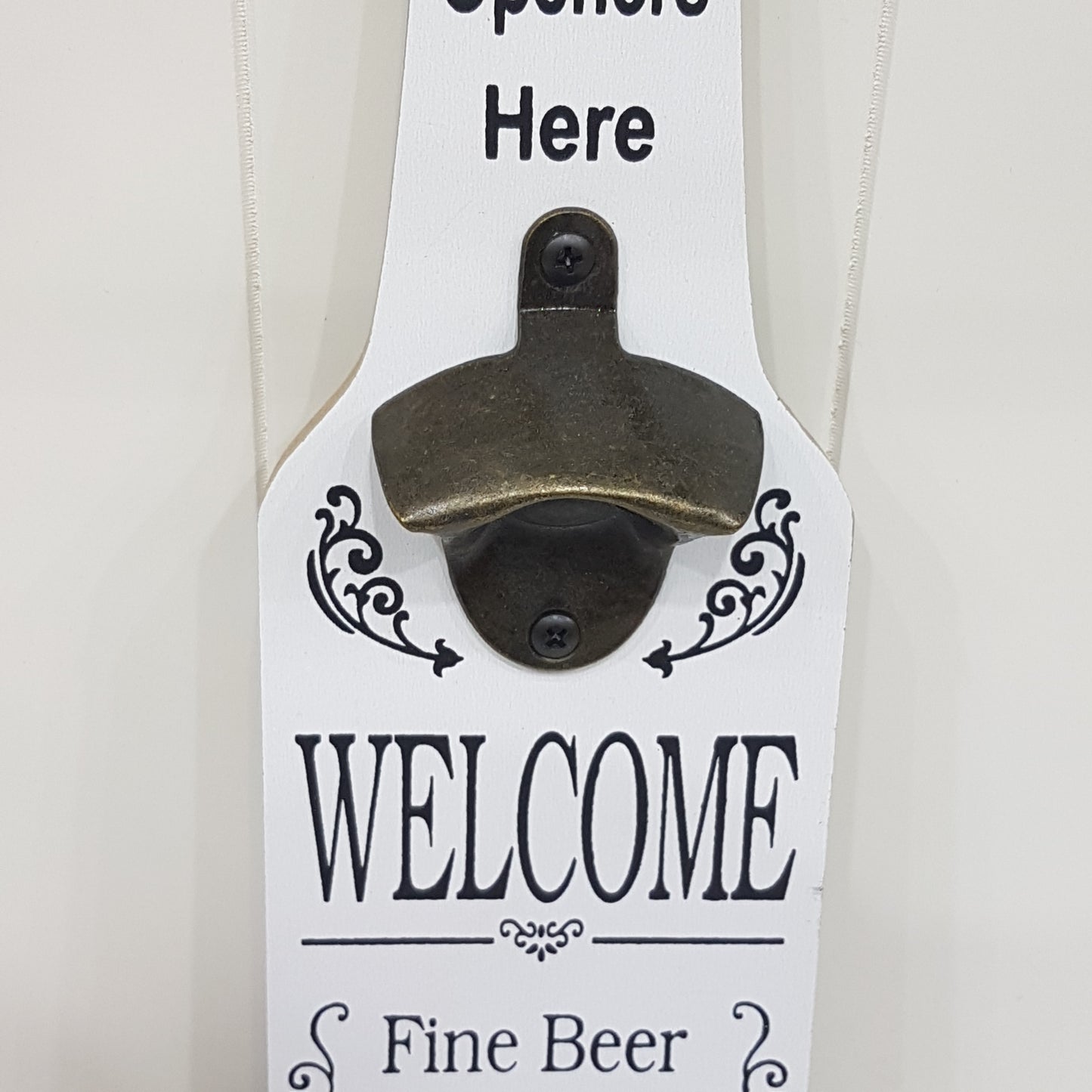 Welcome Wooden Bottle Opener