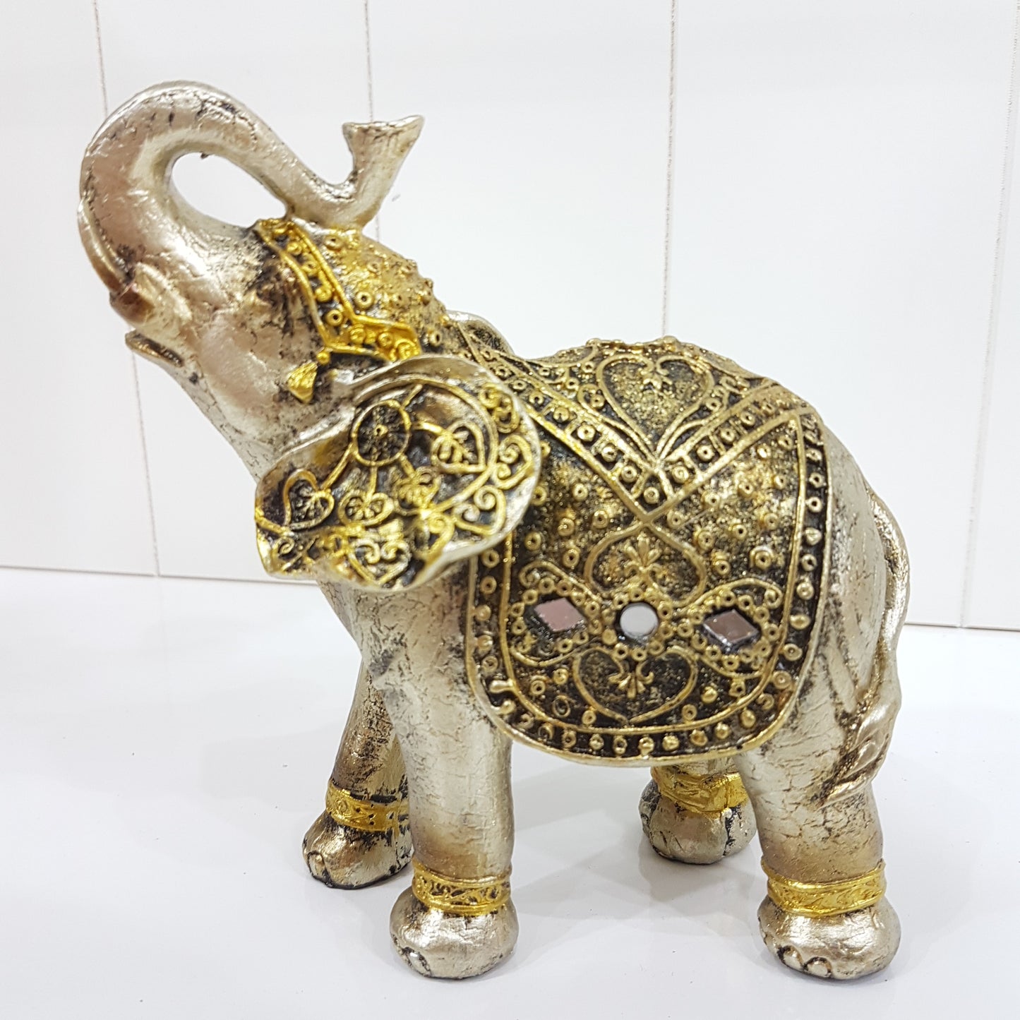 Gold Elephant Ornament