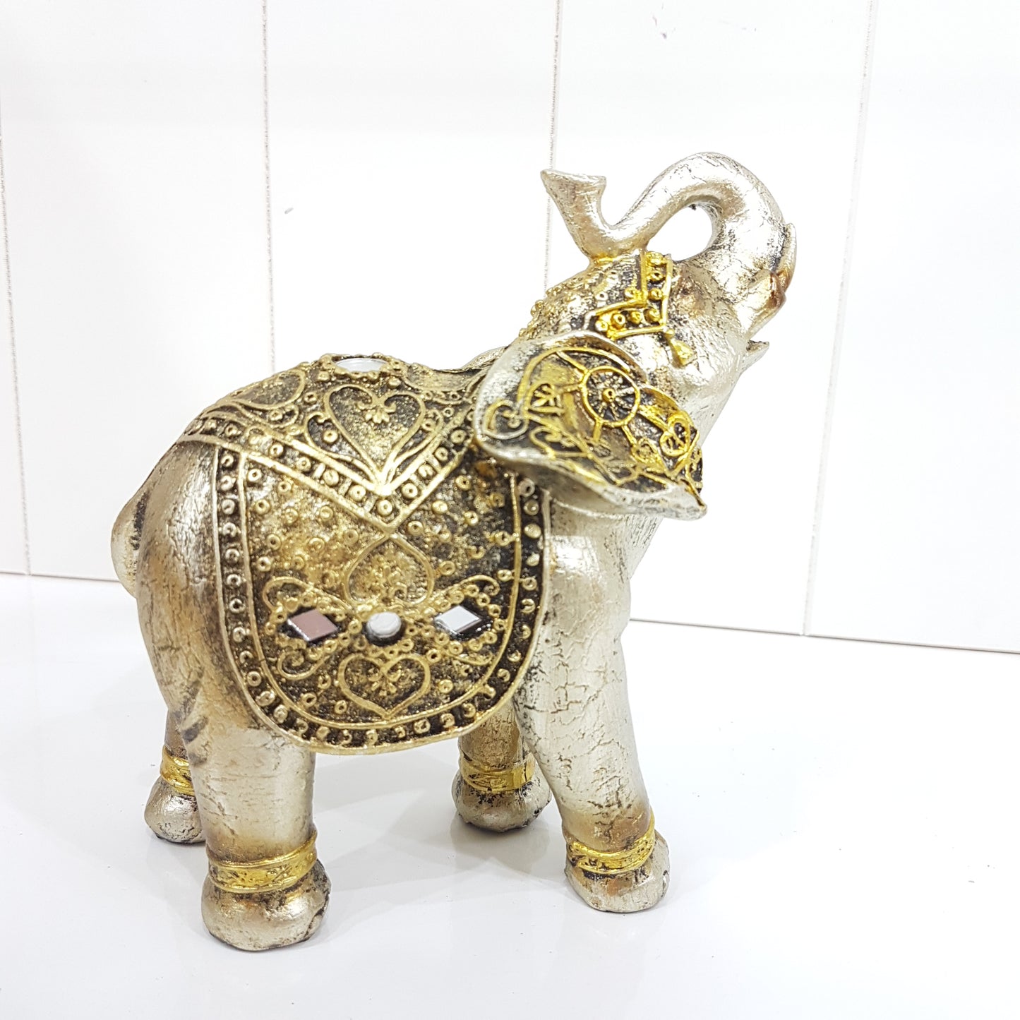 Gold Elephant Ornament