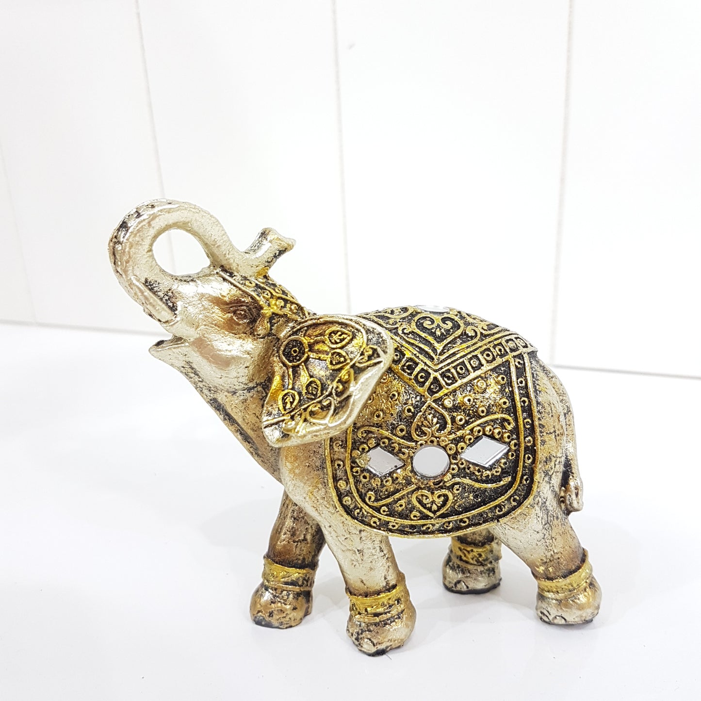 Gold Elephant Ornament