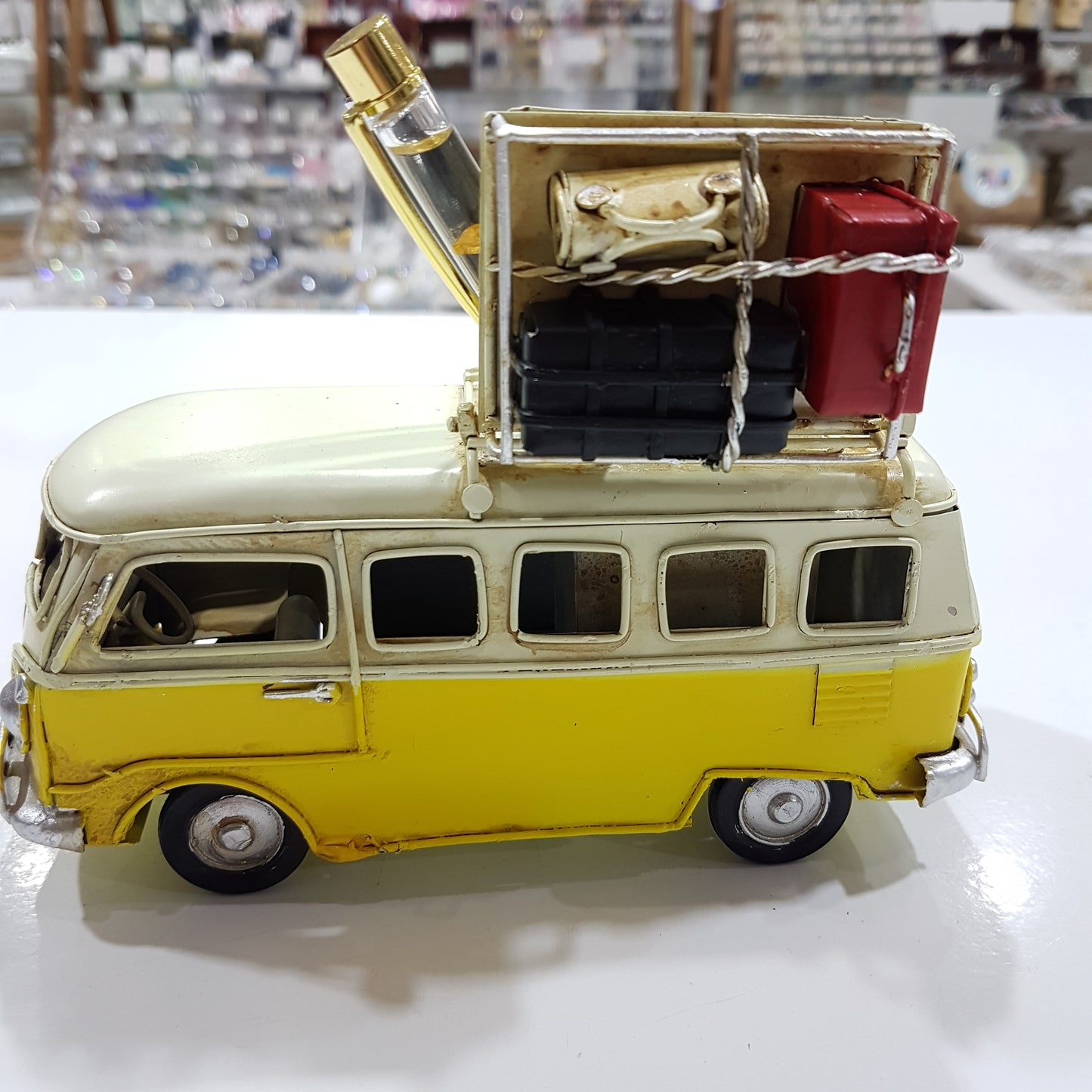 Yellow Combi Photo and Pen Holder