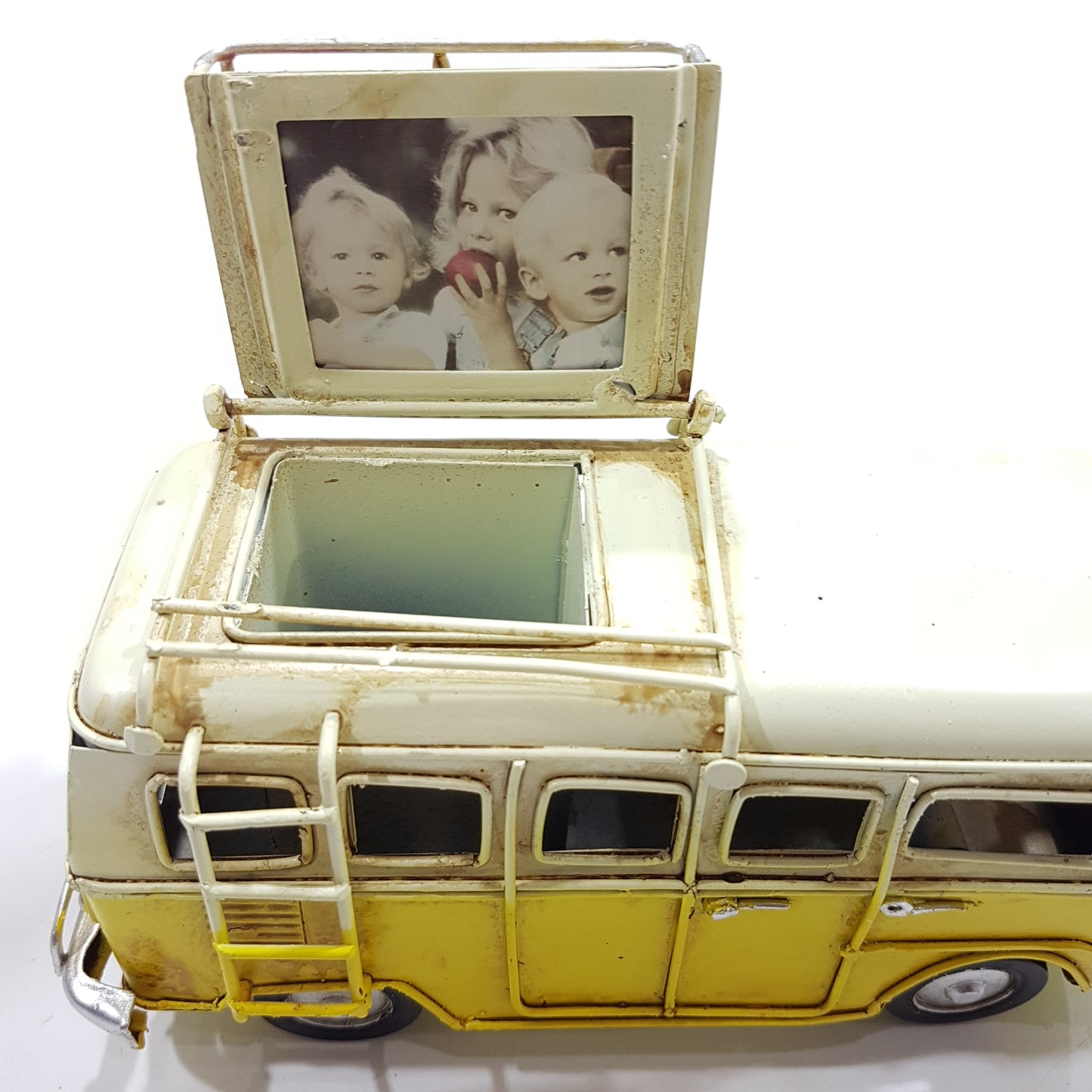 Yellow Combi Photo and Pen Holder