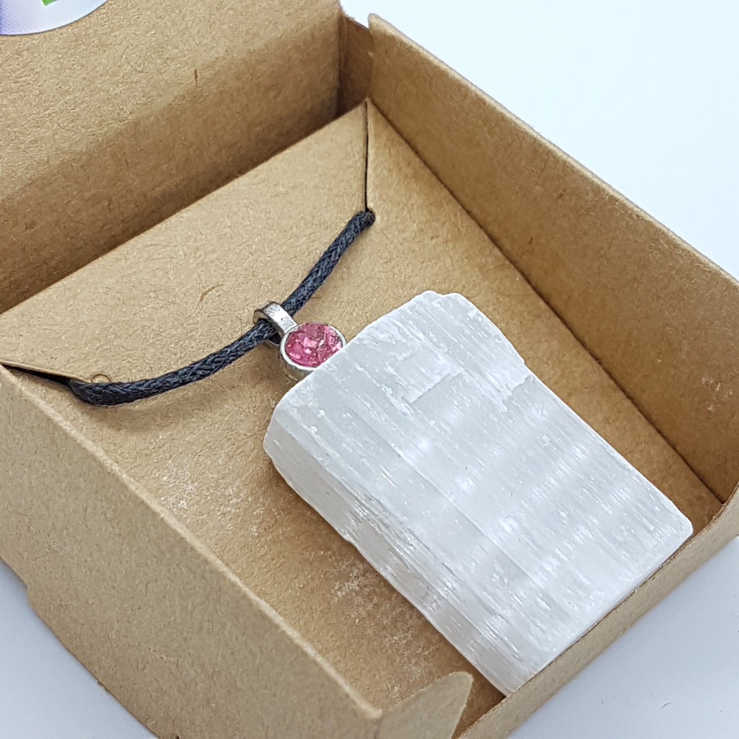 Selenite Gemstone Necklace