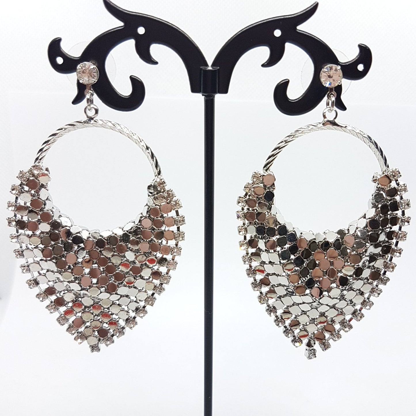 Silver Shimmer Earrings